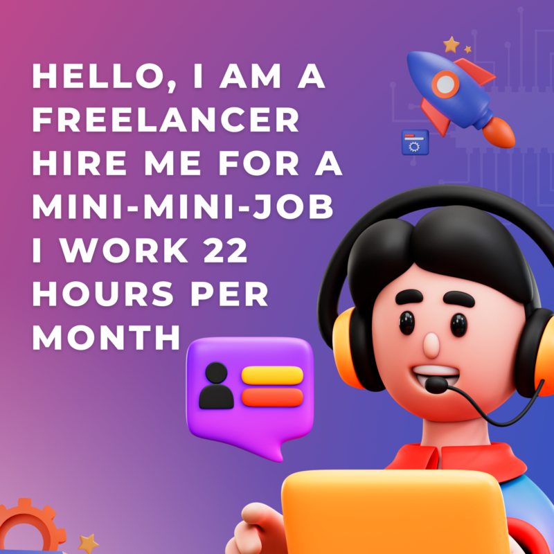 webdesigner mini job
